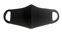 Child Size Cloth Mask - Black - Washable