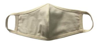 Ivory Cloth Face Mask - Washable