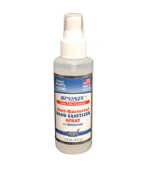 4 Ounce Hand Sanitizer - Spray - IPA Alcohol 75%